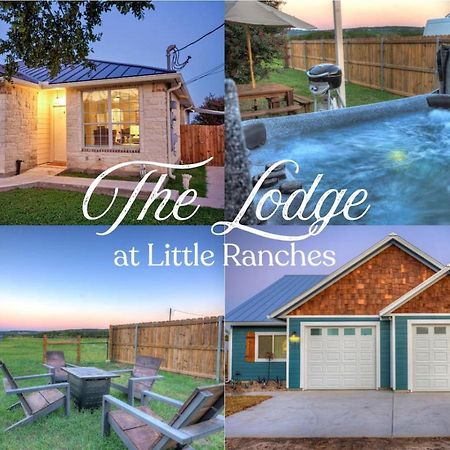 The Lodge At Little Ranches Central Sleeps 26 Wimberley Eksteriør billede